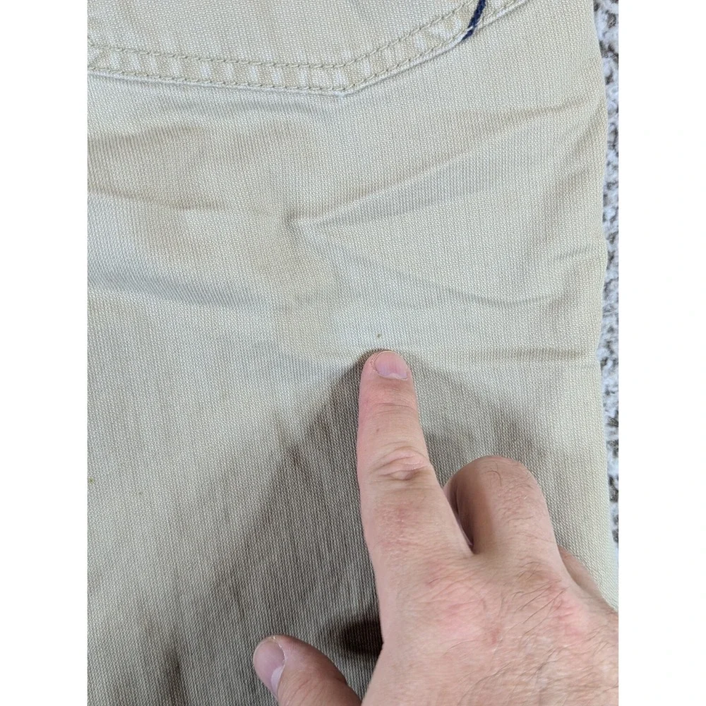 Banana Republic Corduroy Style Pants Men Size 30x30 (Tag 31x32) Color Button Fly